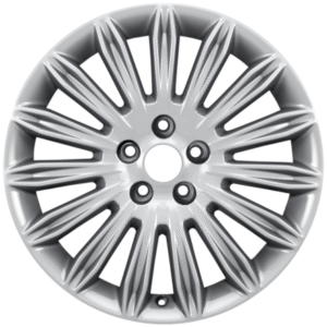 Platišča iz lahke zlitine 17" s 15 kraki, srebrn